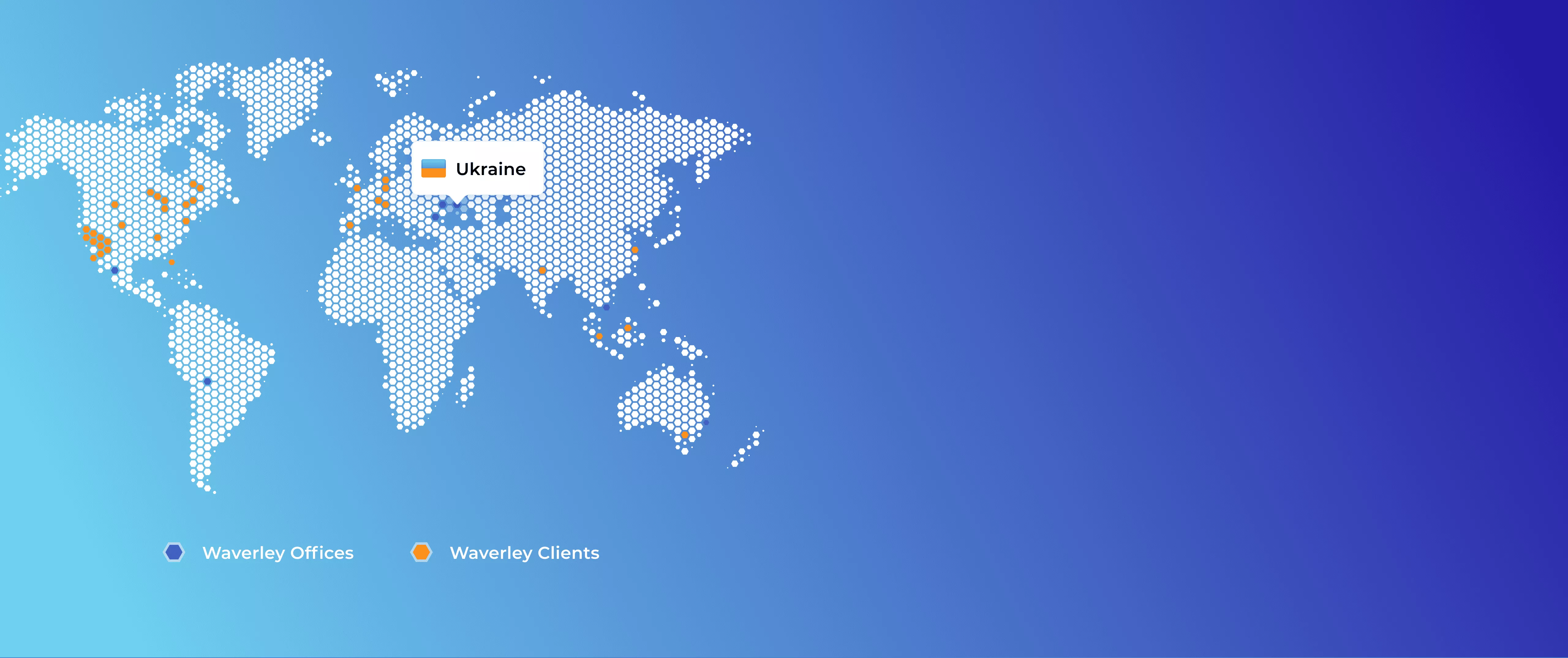 Hi, We Are Waverley Ukraine background