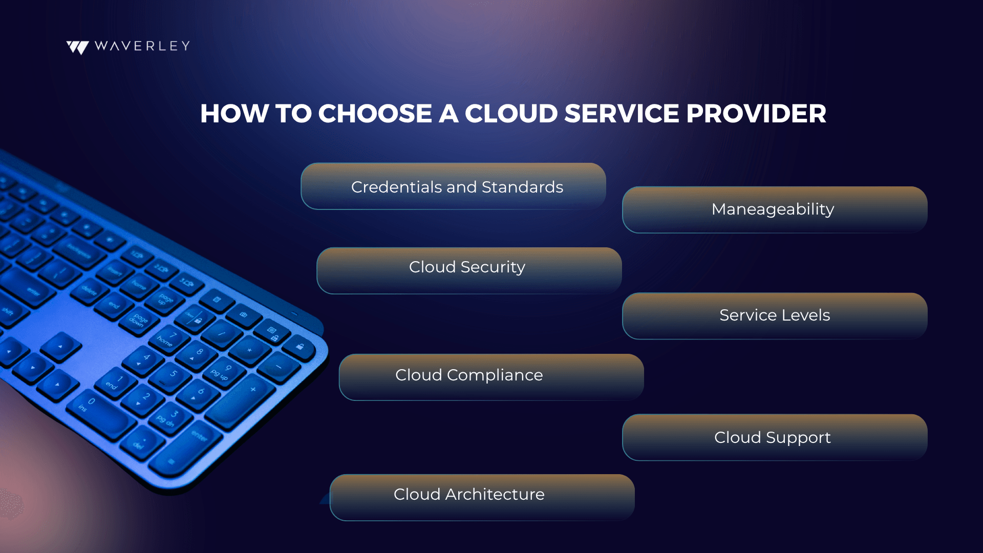 How to choose a cloud service provider
